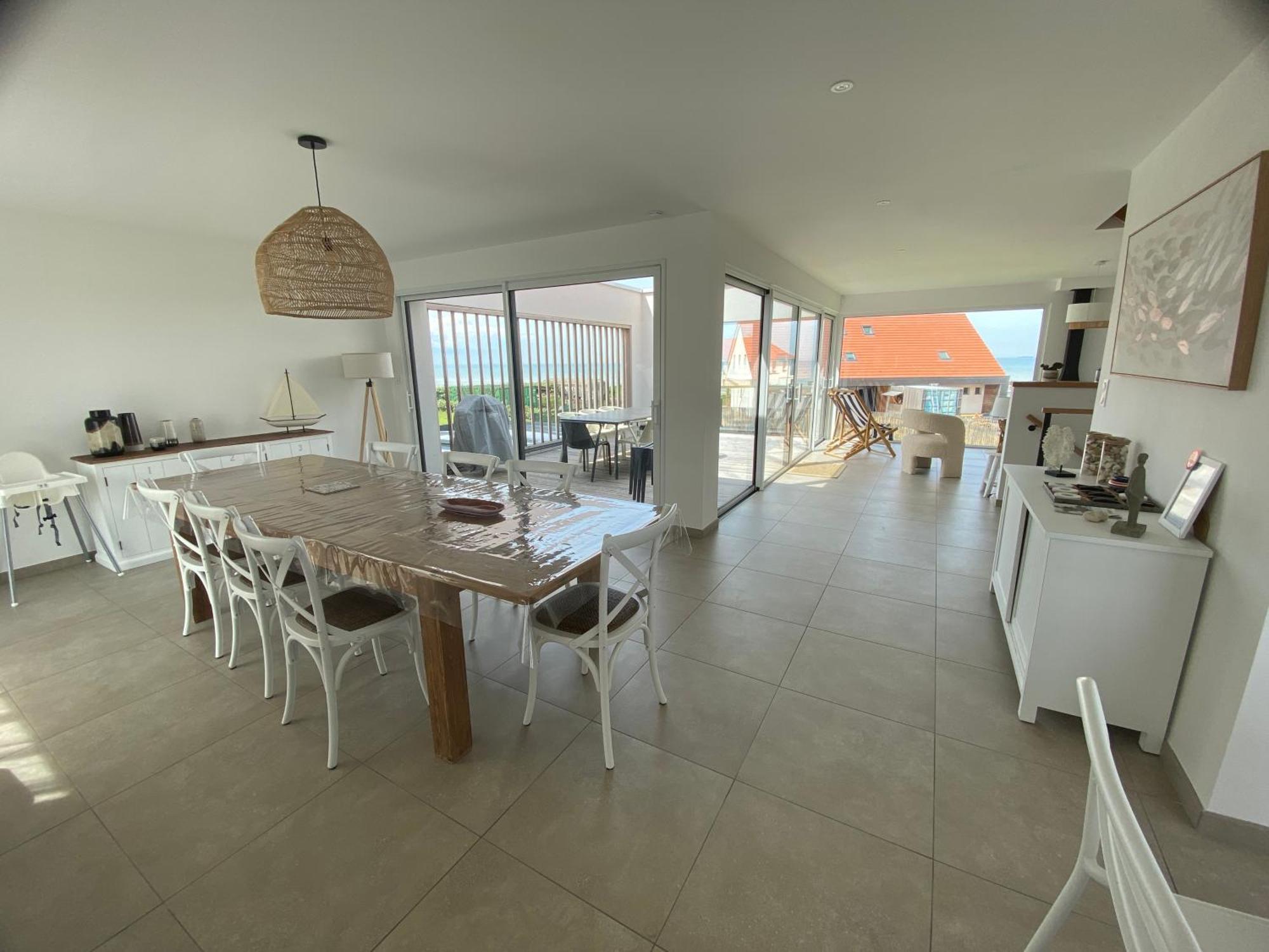 B&B Sangatte-Calais - Terrasse Vue Mer - 2 Min A Pied De La Plage Buitenkant foto